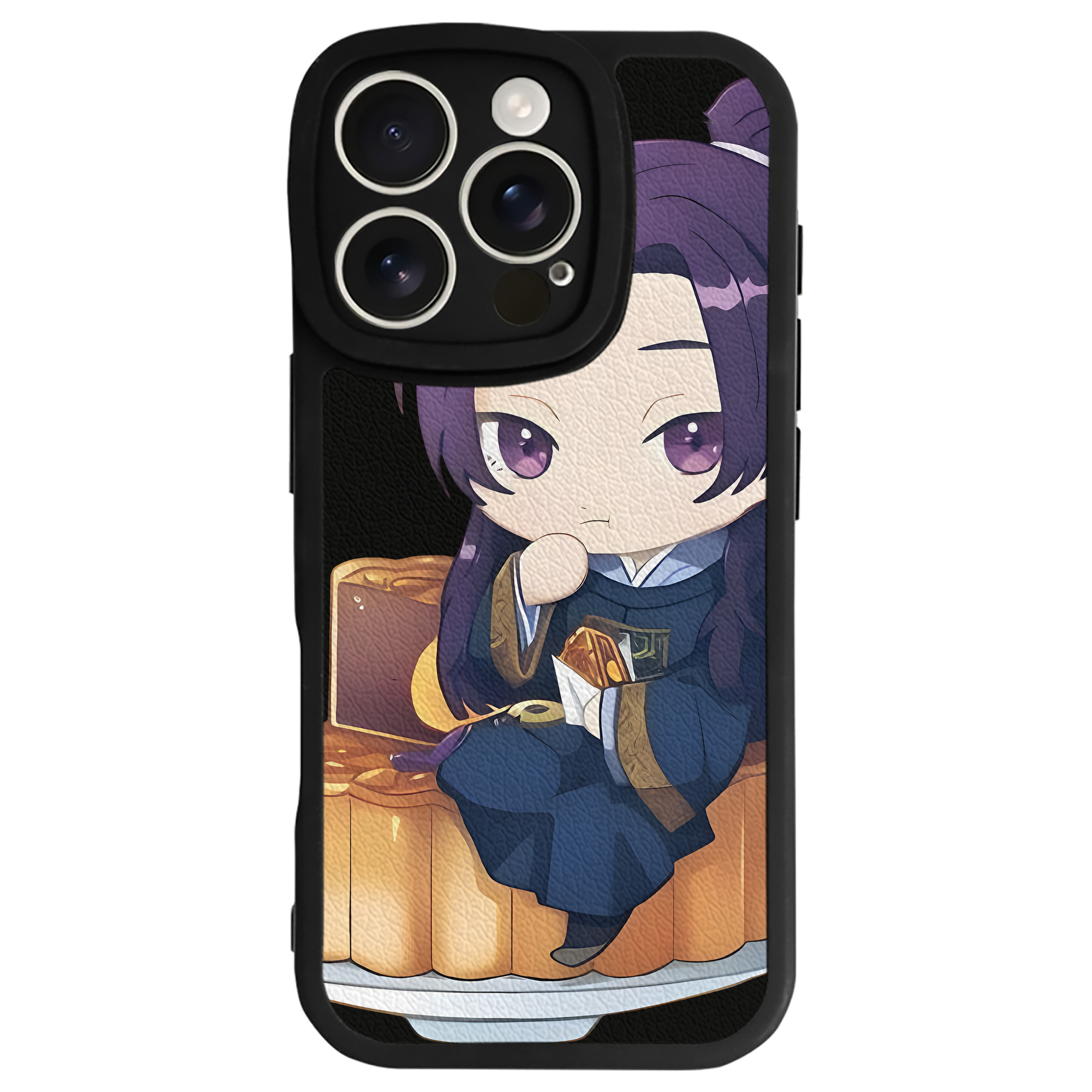 （画像用） 薬屋のひとりごと The Apothecary Diaries 【iPhone 16シリーズ対応】シリコンスマホケース（レザー調） 材質：シリコン